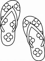 Rubber Shoes For The Beach coloring Page  Download Print Or Color sketch template