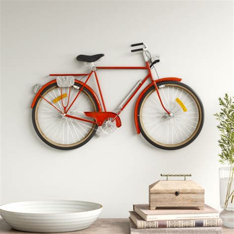 Williston Forge Metal Bicycle Wall Décor & Reviews | Wayfair