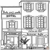 Hotel coloring Page  Free Printable Coloring Pages sketch template