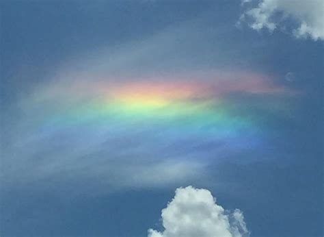 Rainbow iridescent clouds glistened over D.C. on Sunday afternoon - The ...