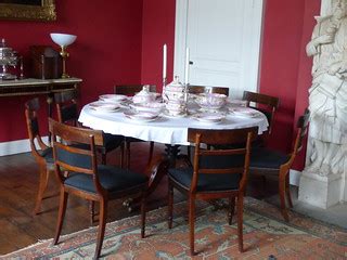 Aston Hall - Small Dining Room - table and chairs | A visit … | Flickr