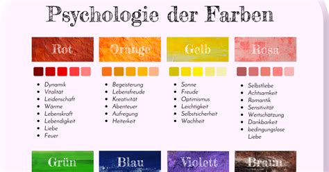 Farbe Der Seele Bedeutung - Technos Design