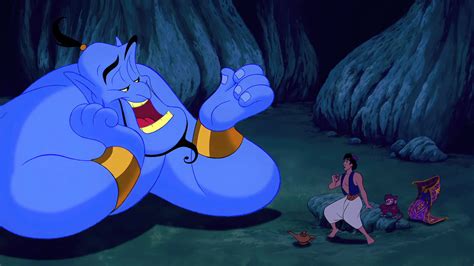 Free download | HD wallpaper: Aladdin, Genie (Disney), Abu (Disney), animation, film stills ...