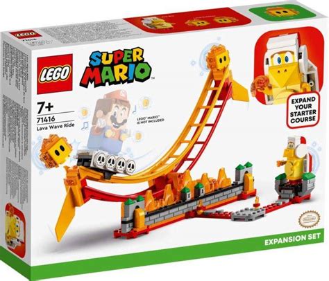 LEGO® Super Mario 71416 Lava Wave Ride Expansion Set - Build and Play ...