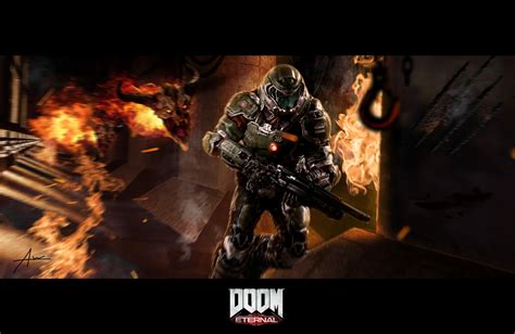 ArtStation - DOOM Eternal Concept art Desing