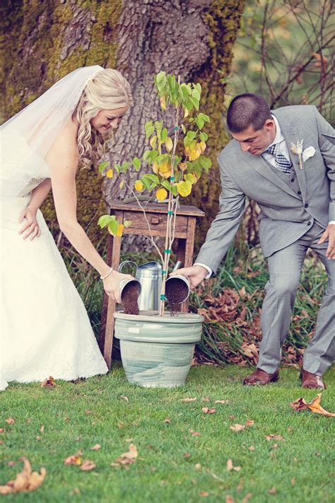 Tree Planting Wedding Ceremony