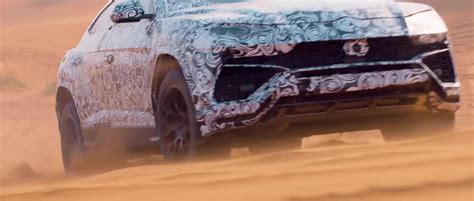 VIDEO: Lamborghini Urus drives through the desert Lamborghini Urus Sabbia teaser 3 - Paul Tan's ...