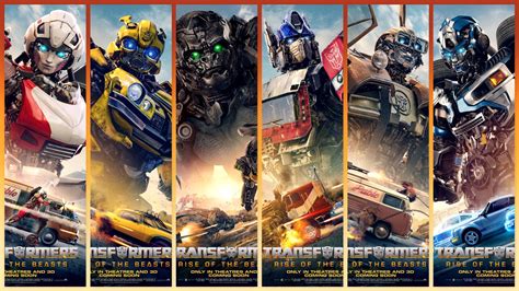 Even More New Transformers Rise of the Beasts Character Posters ...