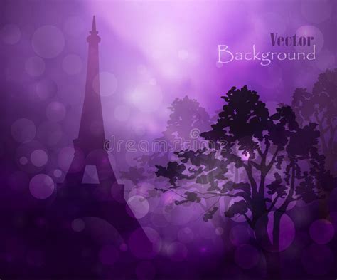 Beautiful Handpainted Watercolor Paris Landscape Stock Illustration ...