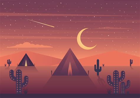 Vector Nature Landscape Illustration 217187 Vector Art at Vecteezy