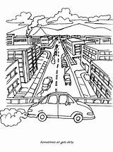 Pollution Coloring Pages  Home sketch template