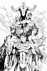 Dc Comics Coloring Pages sketch template