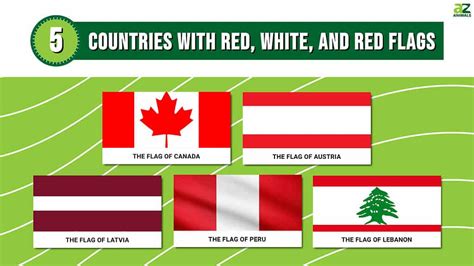 5 Countries With Red, White, And Red Flags in 2024 - A-Z Animals