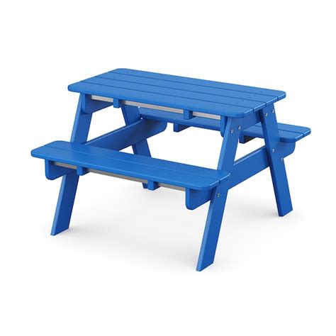 POLYWOOD Kids Rectangle Outdoor Coffee Table 30-in W x 33-in L in the Patio Tables department at ...