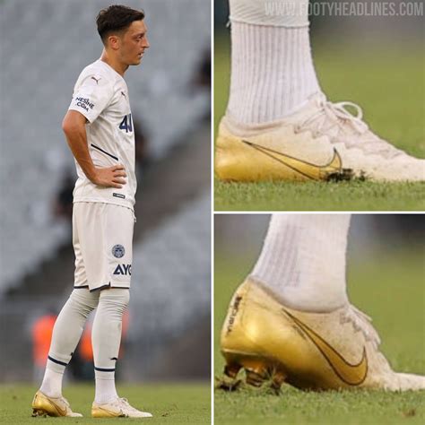 Özil Wears Classic Nike Mercurial CR7 'Galaxy' & Latest Mercurial Boots - Footy Headlines