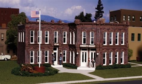 N Scale - Woodland Scenics - PF5209 - County Courthouse - Municip...