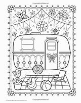 Camper Coloring Pages At GetColoringscom  Free Printable Colorings sketch template