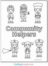 20 Community Helper Coloring Pages FREE Printable Helpers  sketch template