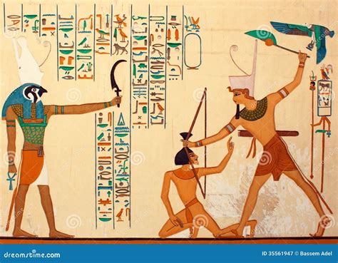 Ancient Egyptian Pharaonic Art Royalty Free Stock Photography - Image ...