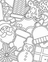 Christmas Cookies Coloring Pages  25 FREE Printabulls sketch template