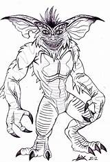 Gizmo Gremlins Coloring Pages Sketch Page sketch template
