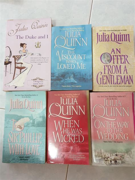 Julia Quinn Bridgerton Series, Books & Stationery, Fiction on Carousell