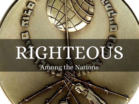 Righteous Among The Nations by Drew Wolf