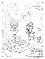 100  Strawberry Shortcake coloring Pages Free PDF To Print Woo Coloring sketch template