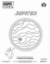 Coloring Page Of Jupiter sketch template