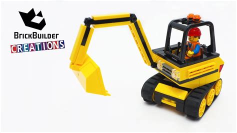 LEGO CITY MOC EXCAVATOR | 118pcs | Brick Builder Creations - YouTube