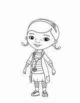 Doc Mcstuffins Coloring Pages sketch template