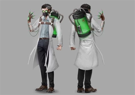 ArtStation - Evil Scientist Design