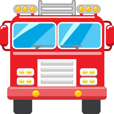Fire Truck Png Graphic Clipart Design 19907530 Png - vrogue.co