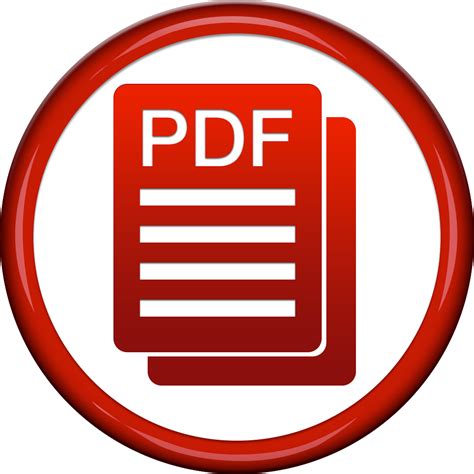 Downloadable Pdf Button PNG Images Transparent Background | PNG Play