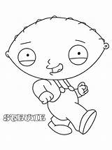 Stewie Griffin coloring Pages sketch template