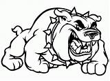 Georgia Bulldogs Coloring Pages  Nation sketch template