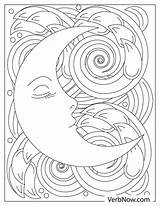 Sun And Moon Coloring Pages sketch template