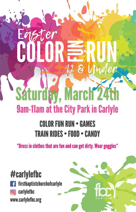 Color Fun Run – The City of Carlyle, Illinois | Carlyle Lake, Illinois