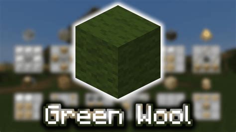 Green Wool - Wiki Guide - 9Minecraft.Net