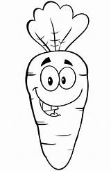 A Carrot Coloring Page  Free Printable Pages For Kids sketch template