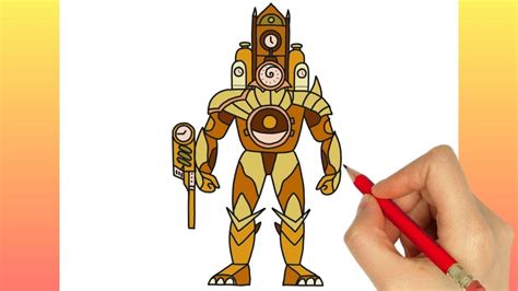 How to DRAW TITAN CLOCK MAN - Skibidi Toilet Multiverse - YouTube