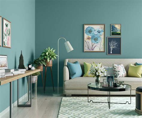 Continental Green Wall Painting Colour: 2200 Paint Colour Shades by Asian Paints