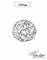 Brussels Sprout Printable And Coloring Pages  Page Ideas sketch template