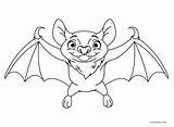Printable Bat Coloring Pages sketch template