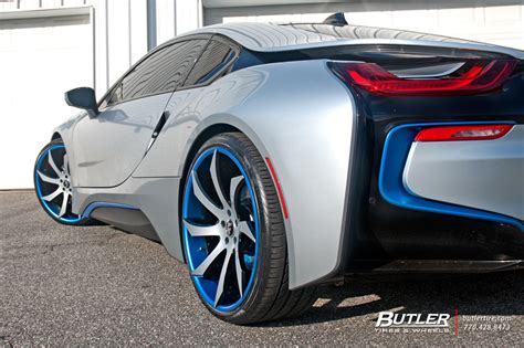 BMW i8 on custom 22in Forgiato Fondare ECL Wheels - Trending at Butler Tires and Wheels in ...