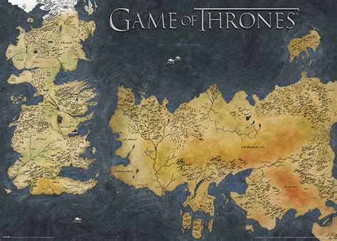 Game Of Thrones Map Essos Game Of Thrones Map Westeros And Essos By ...