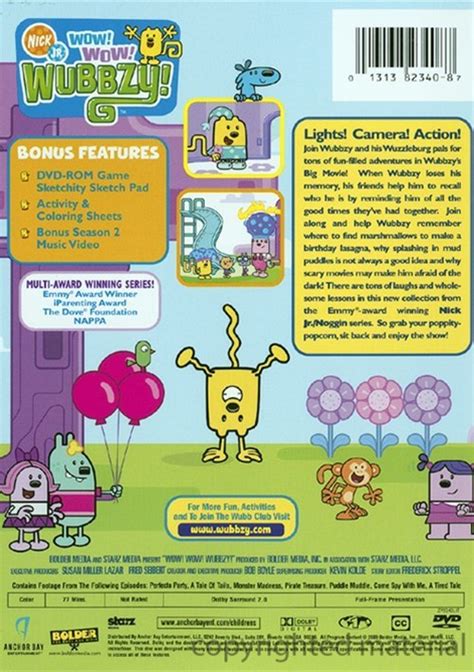 Wow! Wow! Wubbzy!: Wubbzy's Big Movie (DVD 2009) | DVD Empire