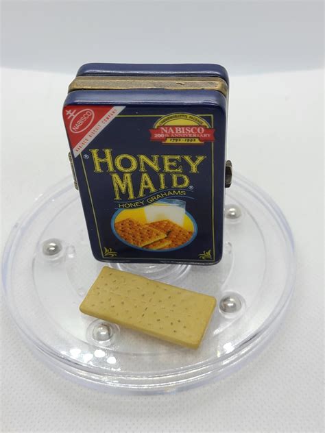 Honey Maid Crackers Nabisco PHB Collection Porcelain Hinged Box With ...