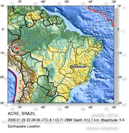 Magnitude 5.6 Earthquake - Acre, Brazil -- Earth Changes -- Sott.net