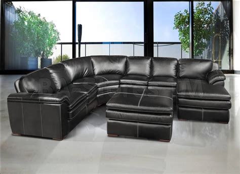 30 Photos Gray Leather Sectional Sofas